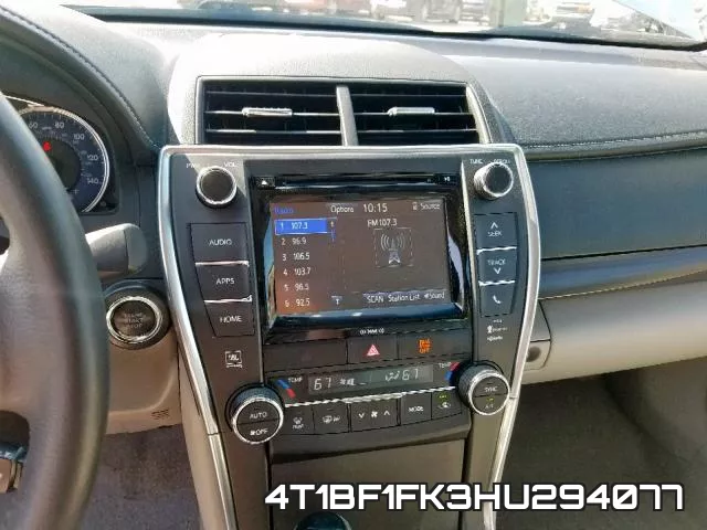 4T1BF1FK3HU294077 фото 10