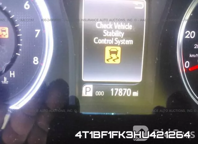 4T1BF1FK3HU421264 фото 7