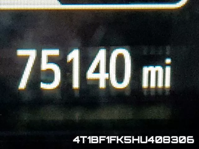 4T1BF1FK5HU408306 фото 9