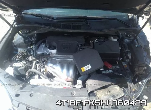 4T1BF1FK5HU760429 фото 2