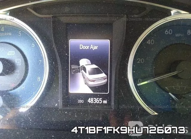 4T1BF1FK9HU726073 фото 8