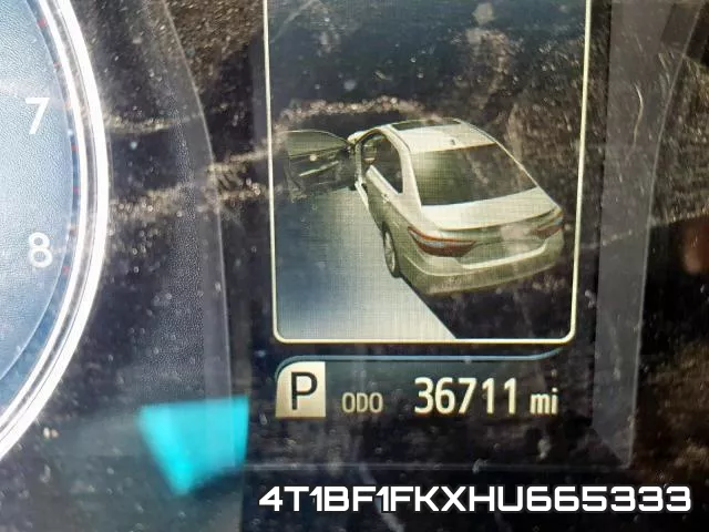 4T1BF1FKXHU665333 фото 9