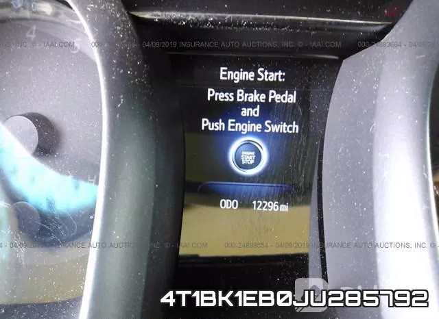 4T1BK1EB0JU285792 фото 8
