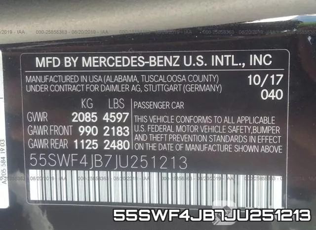 55SWF4JB7JU251213 фото 10