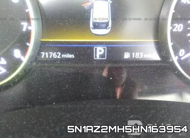 5N1AZ2MH5HN163954 фото 8