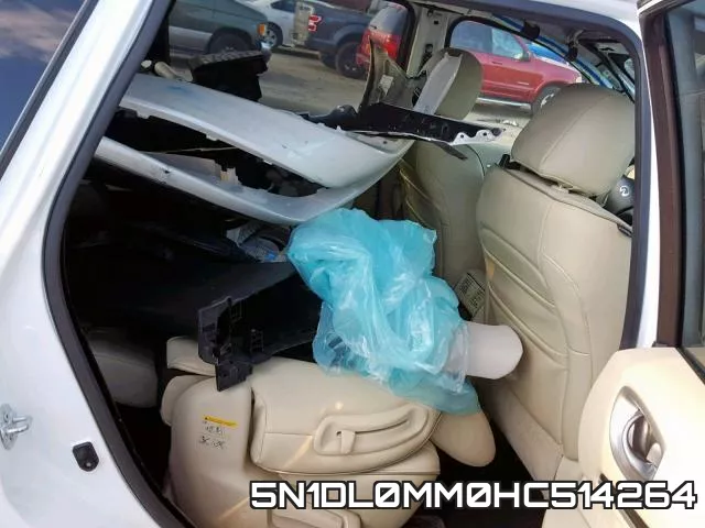 5N1DL0MM0HC514264 фото 7