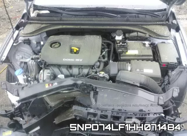 5NPD74LF1HH071484 фото 2