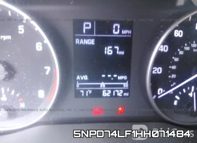 5NPD74LF1HH071484 фото 8