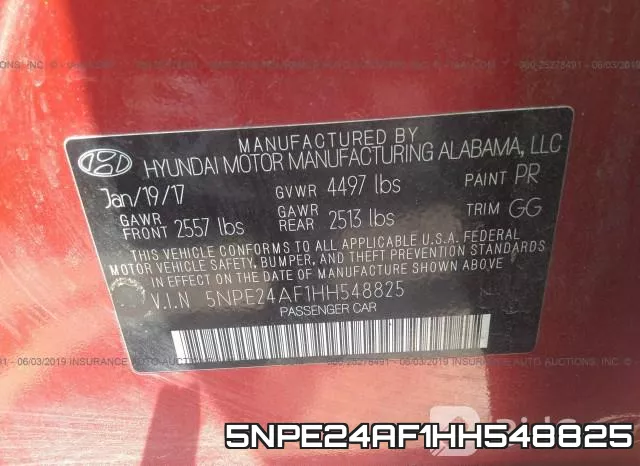 5NPE24AF1HH548825 фото 10
