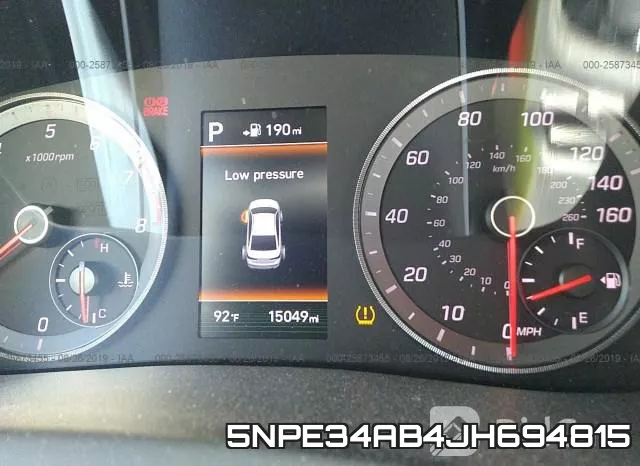 5NPE34AB4JH694815 фото 8