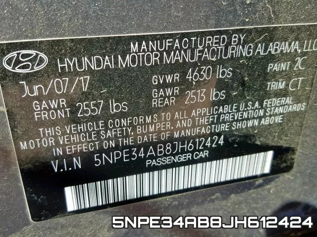 5NPE34AB8JH612424 фото 2