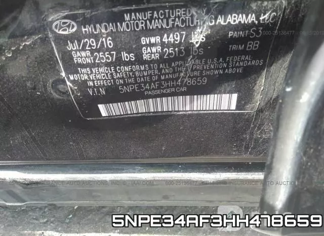 5NPE34AF3HH478659 фото 10