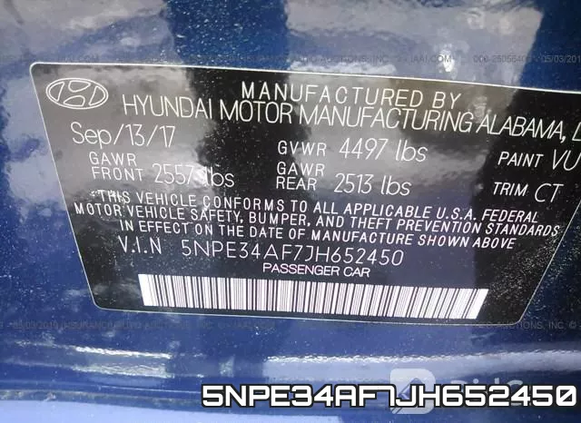 5NPE34AF7JH652450 фото 10