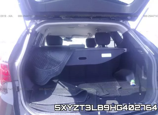 5XYZT3LB9HG402764 фото 9