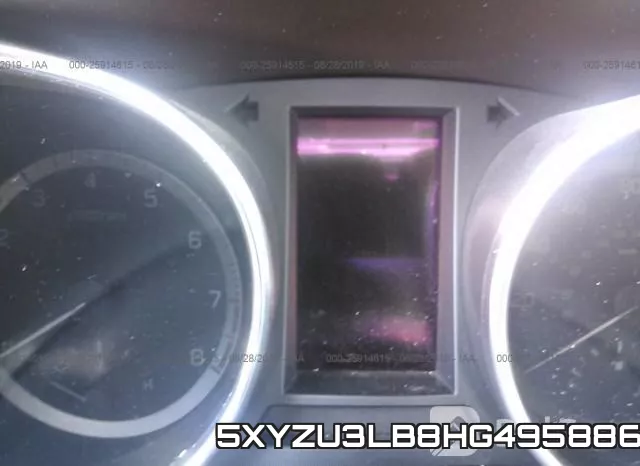 5XYZU3LB8HG495886 фото 8