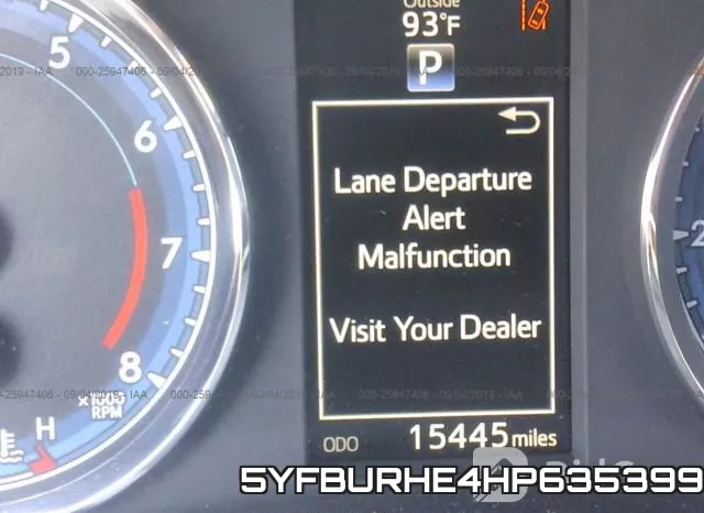 5YFBURHE4HP635399 фото 8