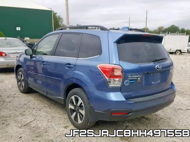 JF2SJAJC8HH497558 фото 4