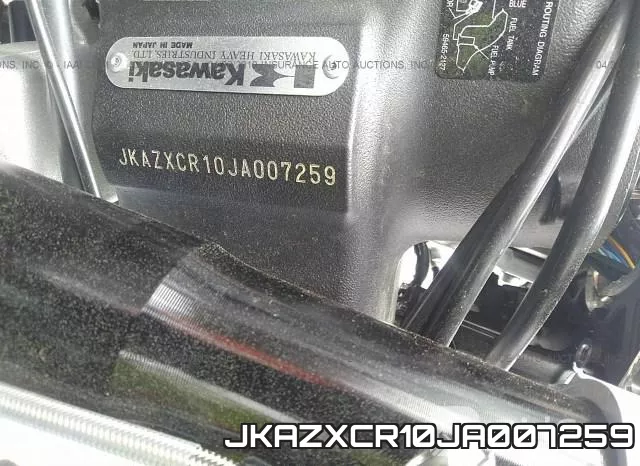 JKAZXCR10JA007259 фото 2