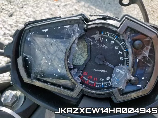 JKAZXCW14HA004945 фото 9