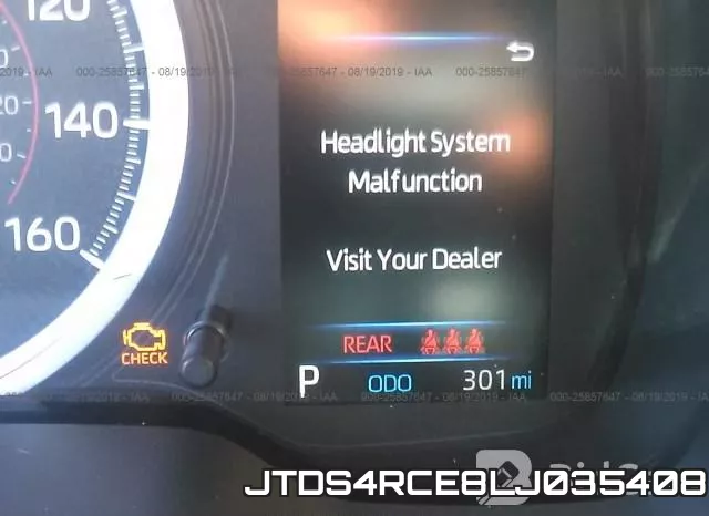 JTDS4RCE8LJ035408 фото 8