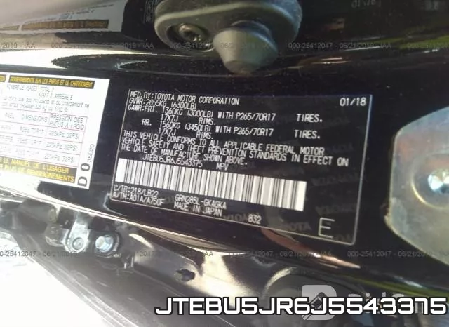 JTEBU5JR6J5543375 фото 10