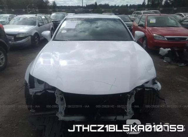 JTHCZ1BL5KA010759 фото 7