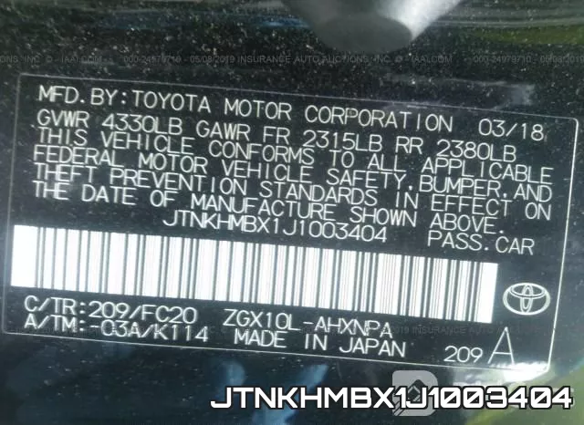 JTNKHMBX1J1003404 фото 10