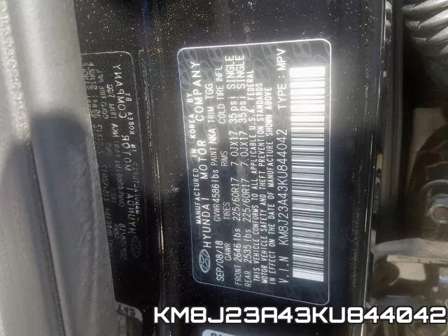 KM8J23A43KU844042 фото 2