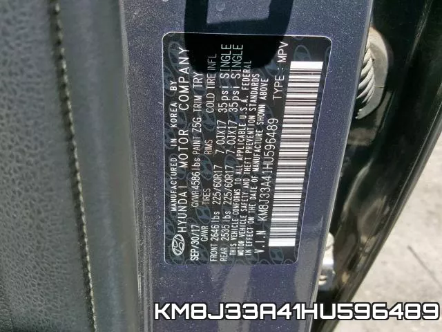 KM8J33A41HU596489 фото 2
