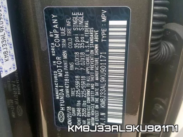 KM8J33AL9KU901171 фото 2