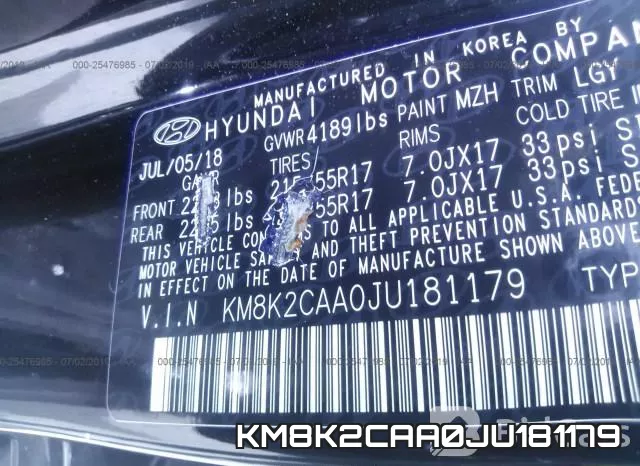 KM8K2CAA0JU181179 фото 10