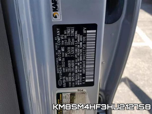 KM8SM4HF3HU212758 фото 2