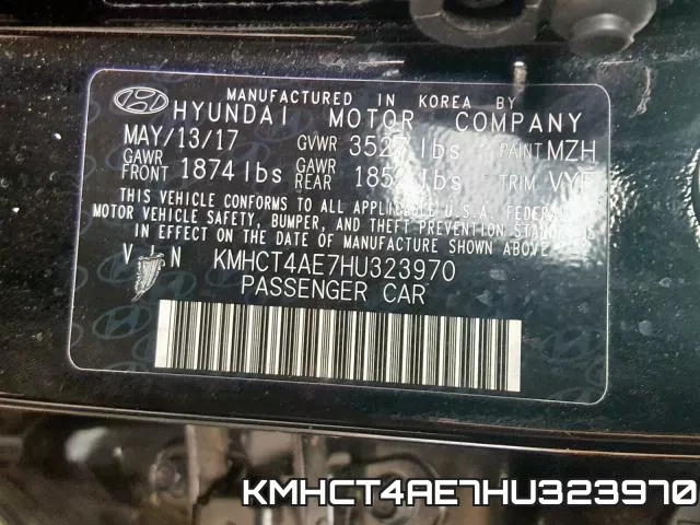 KMHCT4AE7HU323970 фото 2