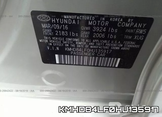 KMHD84LF0HU135917 фото 10