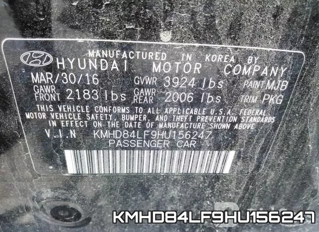 KMHD84LF9HU156247 фото 10