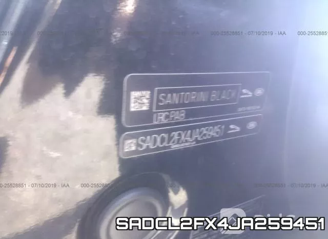 SADCL2FX4JA259451 фото 10