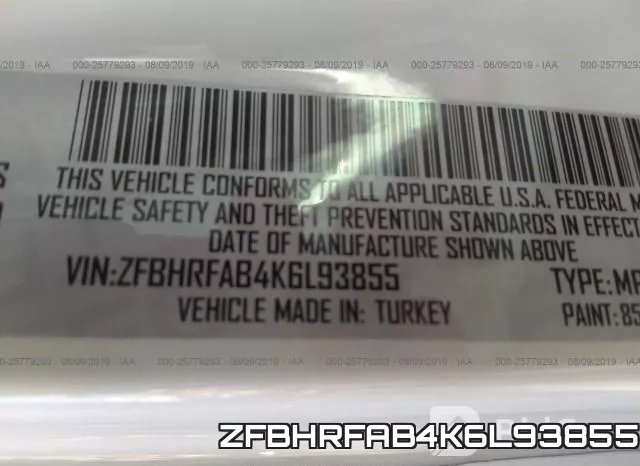 ZFBHRFAB4K6L93855 фото 9