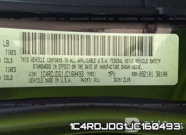 1C4RDJDG1JC160493 фото 10