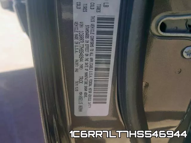 1C6RR7LT7HS546944 фото 2