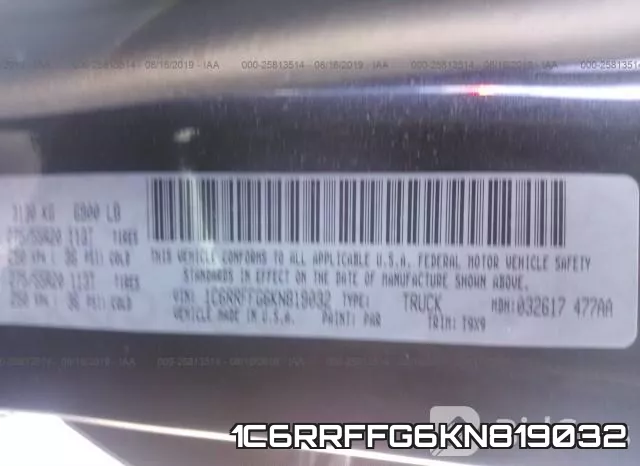 1C6RRFFG6KN819032 фото 10