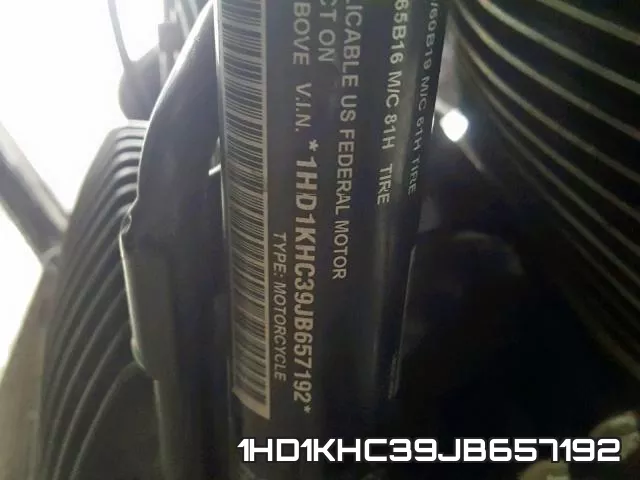 1HD1KHC39JB657192 фото 2