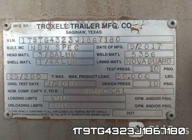 1T9TG4323J1867180 фото 2