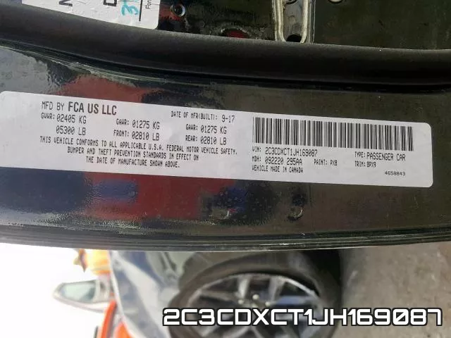 2C3CDXCT1JH169087 фото 2