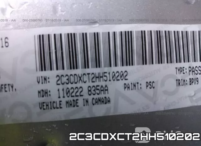 2C3CDXCT2HH510202 фото 10