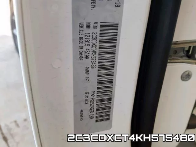 2C3CDXCT4KH575480 фото 2