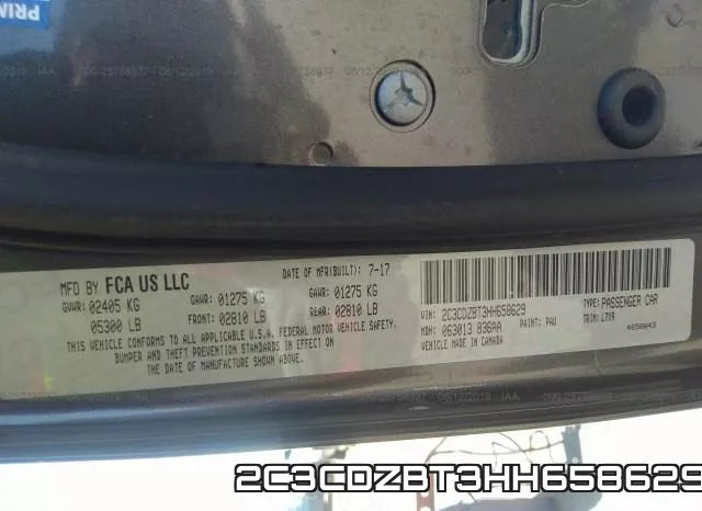 2C3CDZBT3HH658629 фото 10