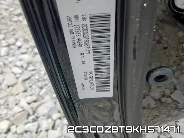 2C3CDZBT9KH571471 фото 2