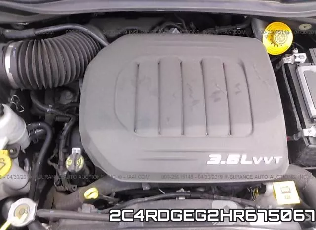 2C4RDGEG2HR675067 фото 2