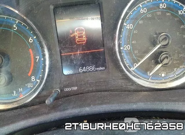 2T1BURHE0HC762358 фото 8