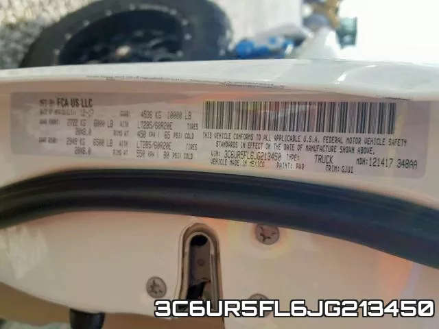 3C6UR5FL6JG213450 фото 2